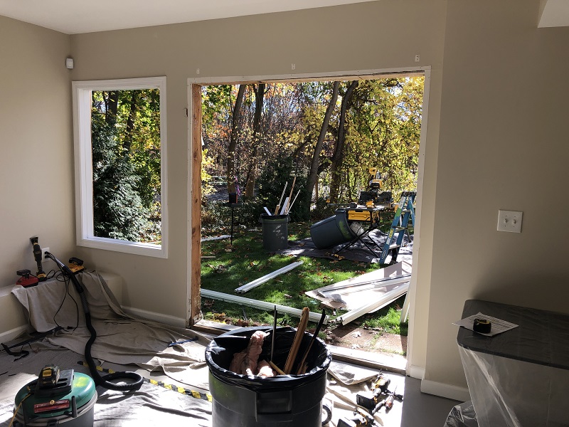 Window Solutions Plus Always Has A Clean Job site